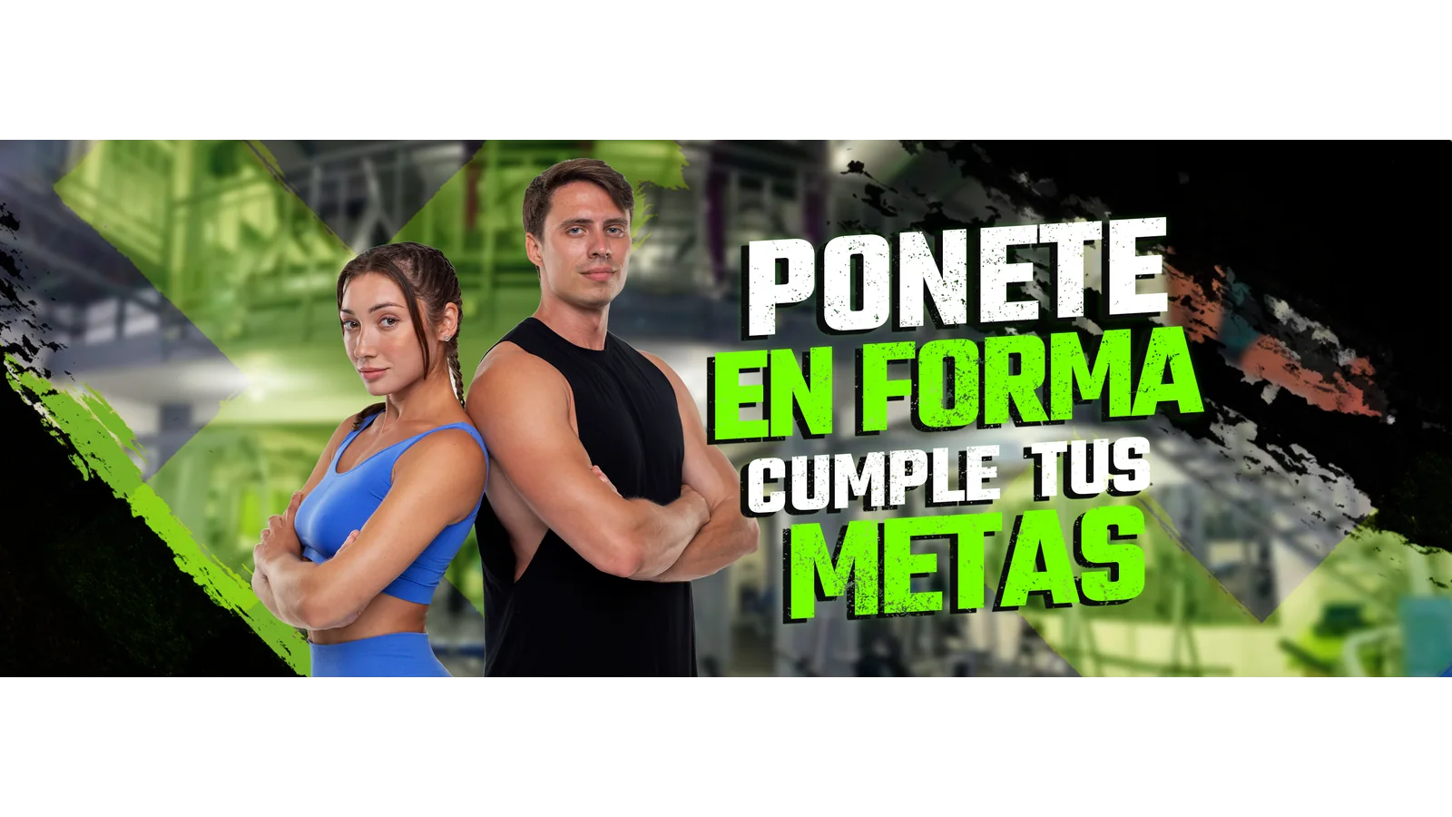 Banner de Forever FIT El Salvador con la campaña "Ponete en forma, cumple tus metas"