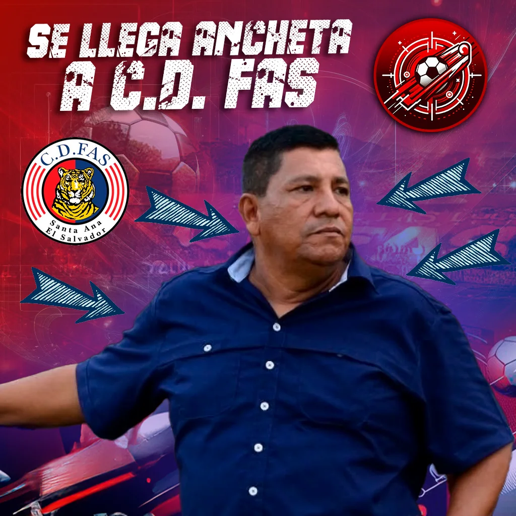 Post de Penalty El Salvador sobre la llegada de un nuevo entrenador a C.D. FAS